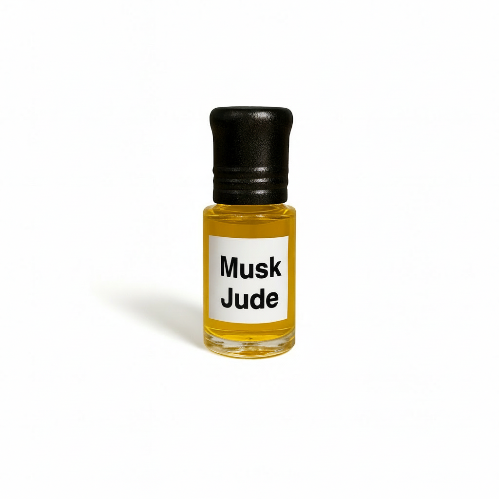 Musk Jude perfume bottle